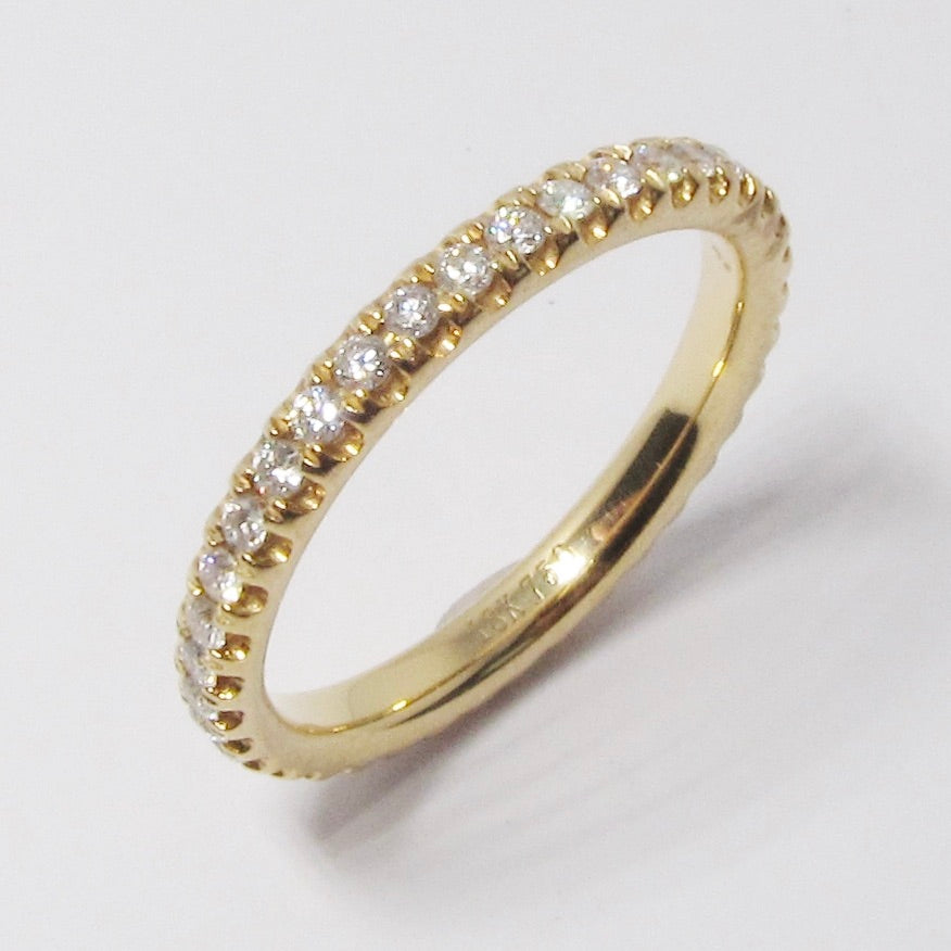 18kt Yellow Gold Diamond Eternity Band