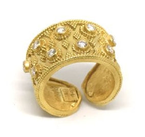 Yellow Gold Cuff Bracelet