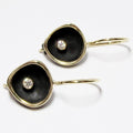 Confluence Two-Tone Single Large Earrings