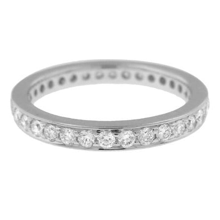 Round Diamond Eternity Band