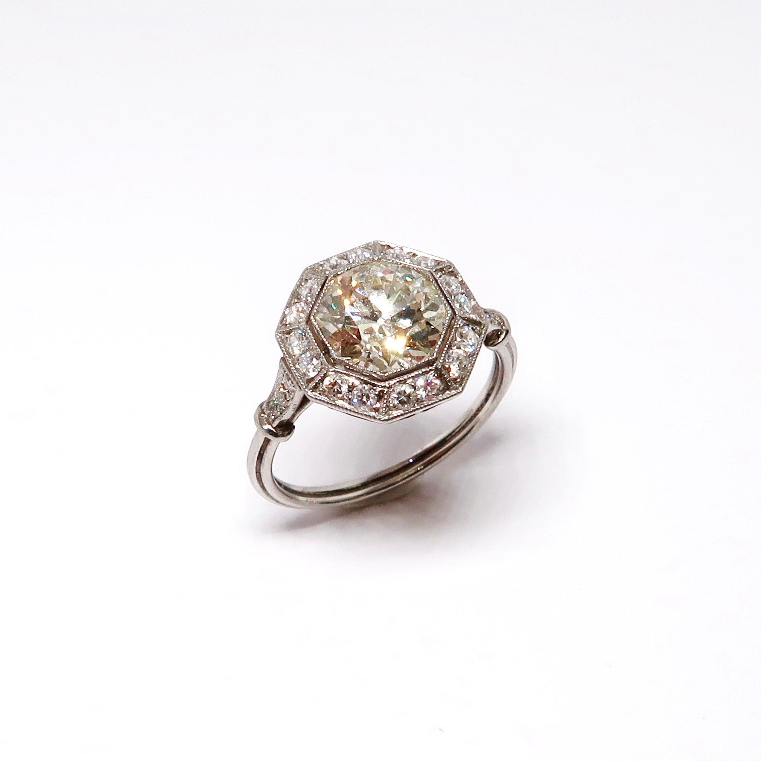 Diamond Platinum Ring