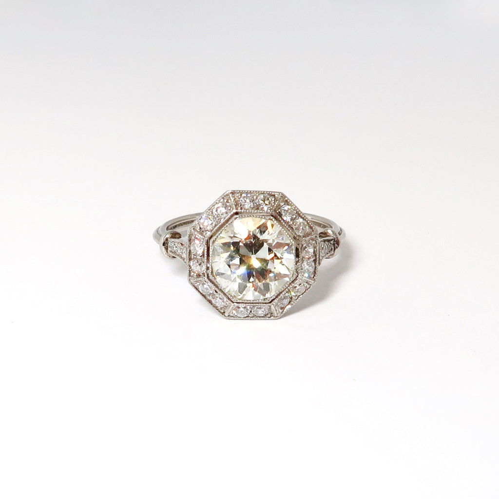 Diamond Platinum Ring