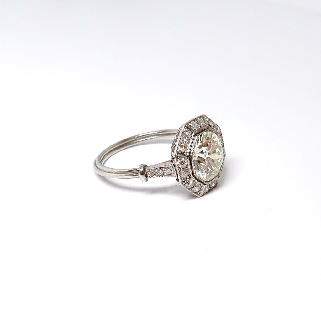 Diamond Platinum Ring