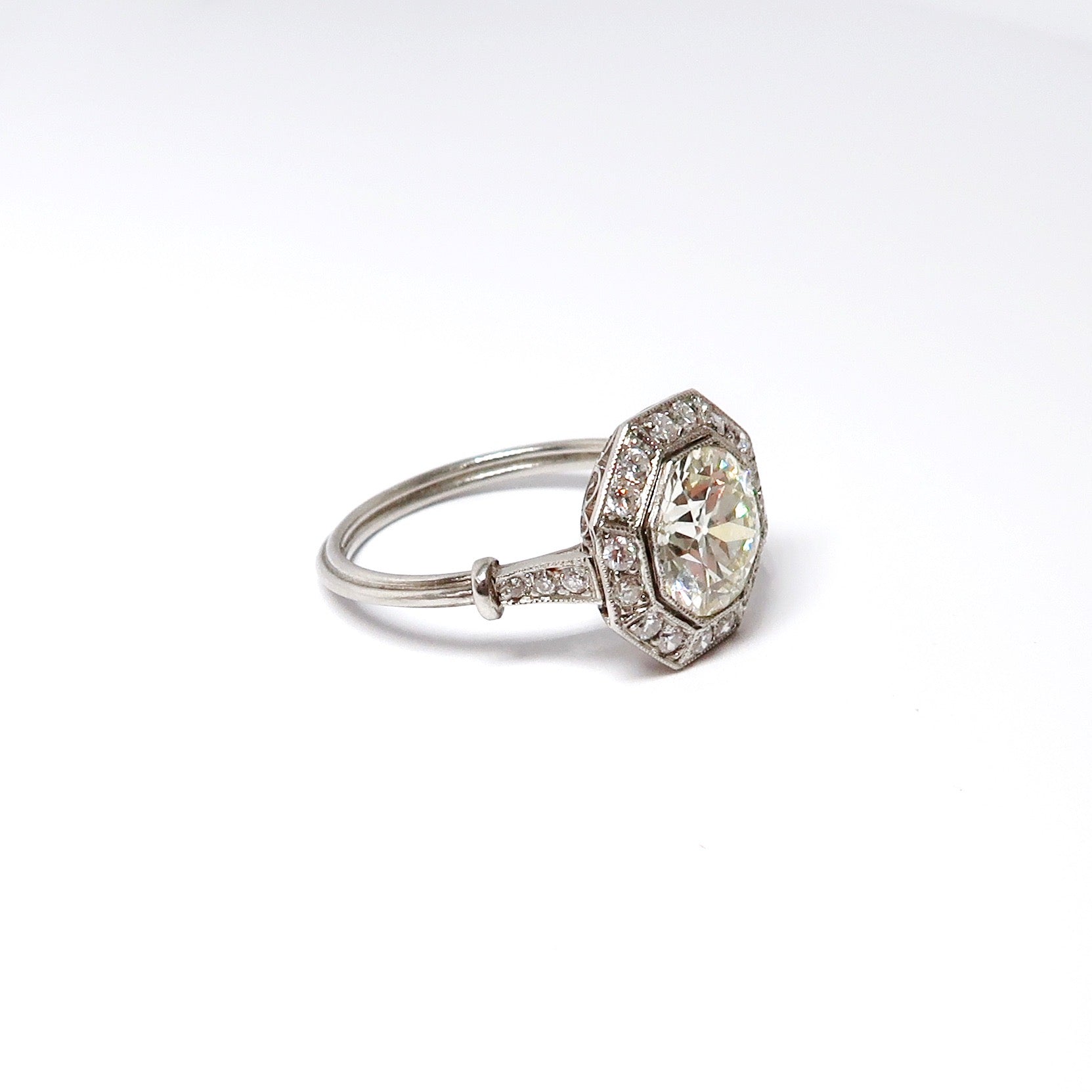 Diamond Platinum Ring