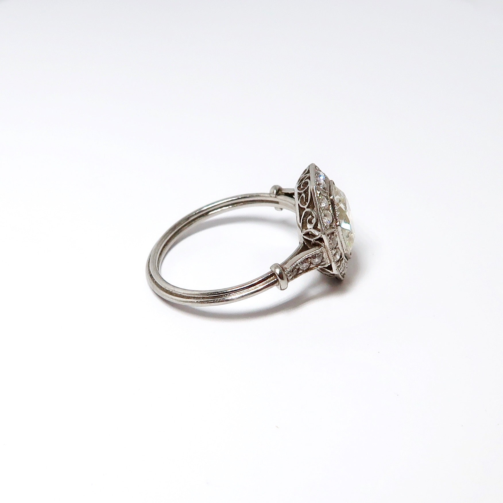 Diamond Platinum Ring