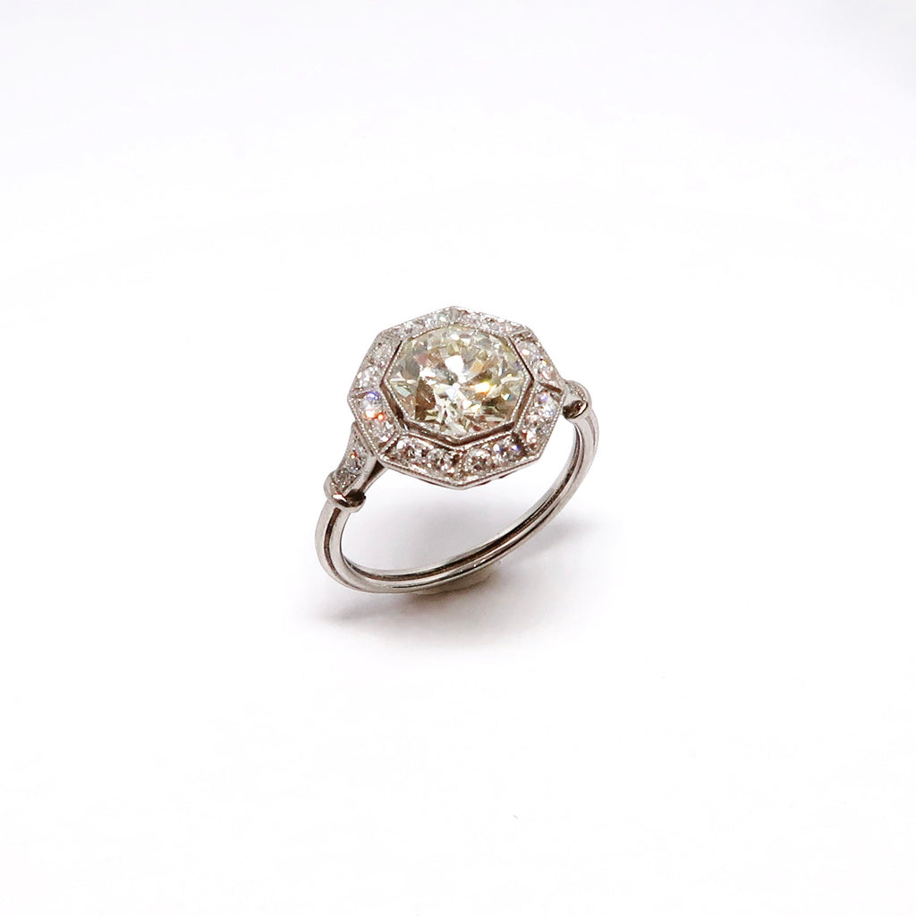 Diamond Platinum Ring