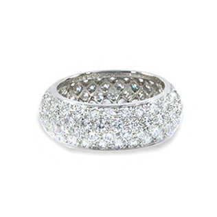 Platinum Diamond Guard Ring