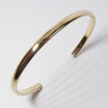 14k Yellow Gold Cuff Bangle