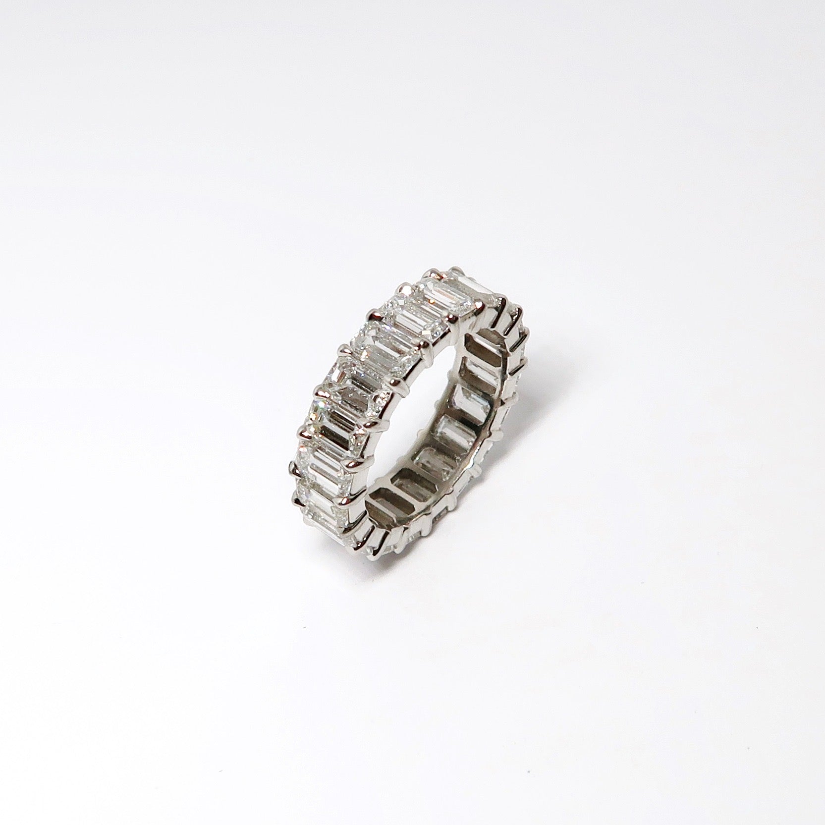 Platinum & Diamond Eternity Band