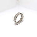 Platinum & Diamond Eternity Band