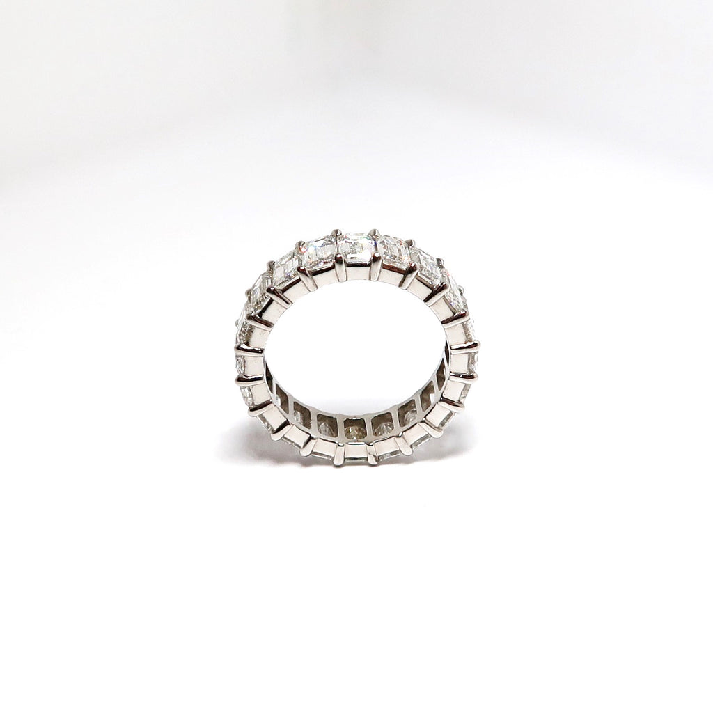 Platinum & Diamond Eternity Band
