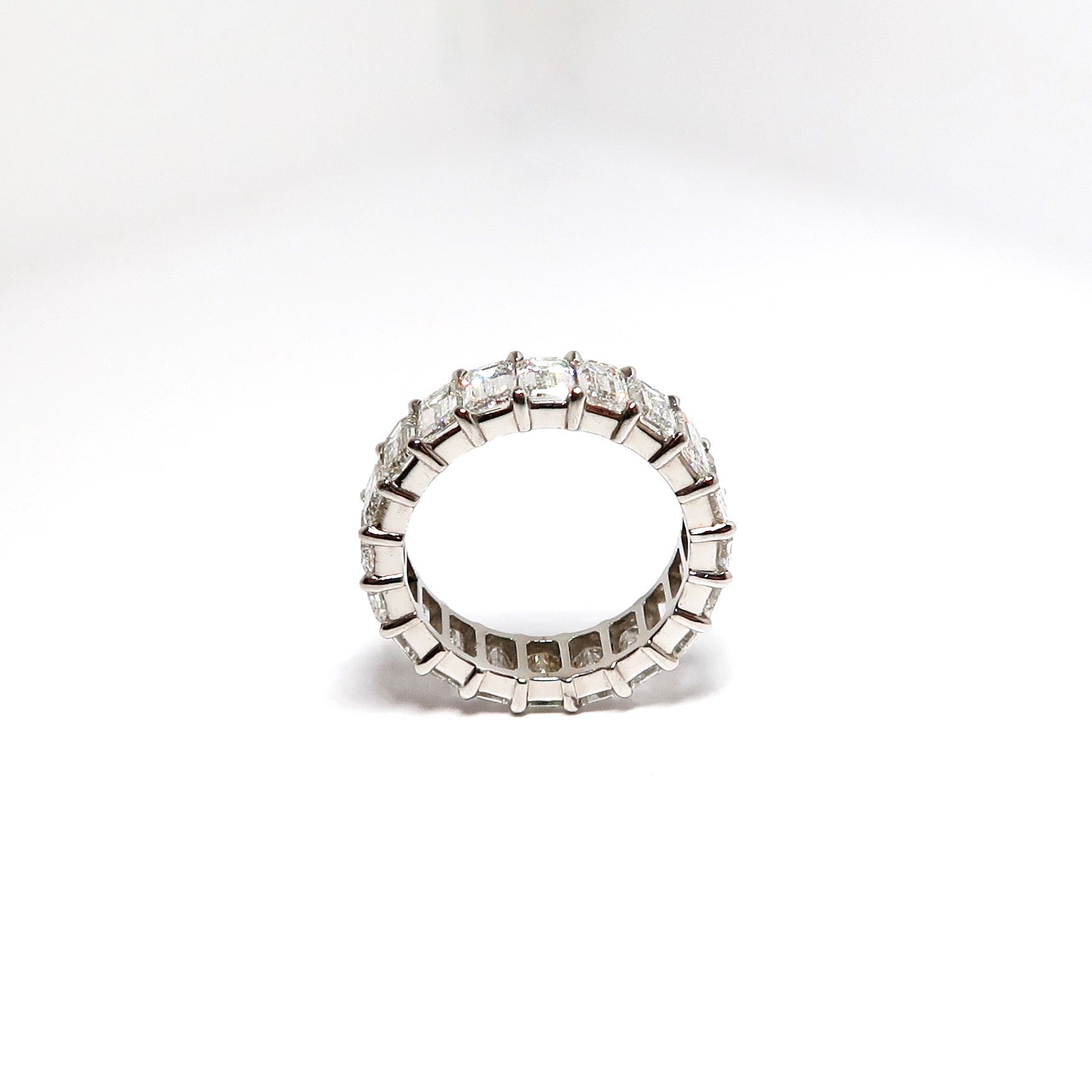 Platinum & Diamond Eternity Band