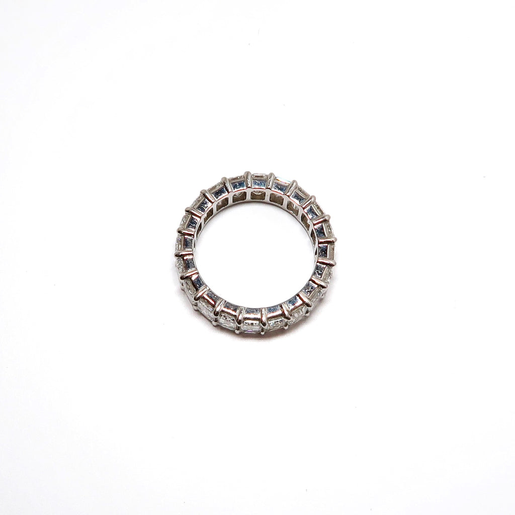 Platinum & Diamond Eternity Band