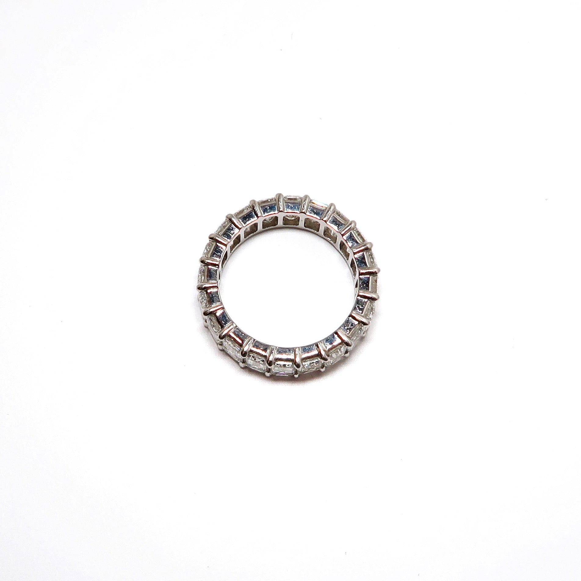 Platinum & Diamond Eternity Band