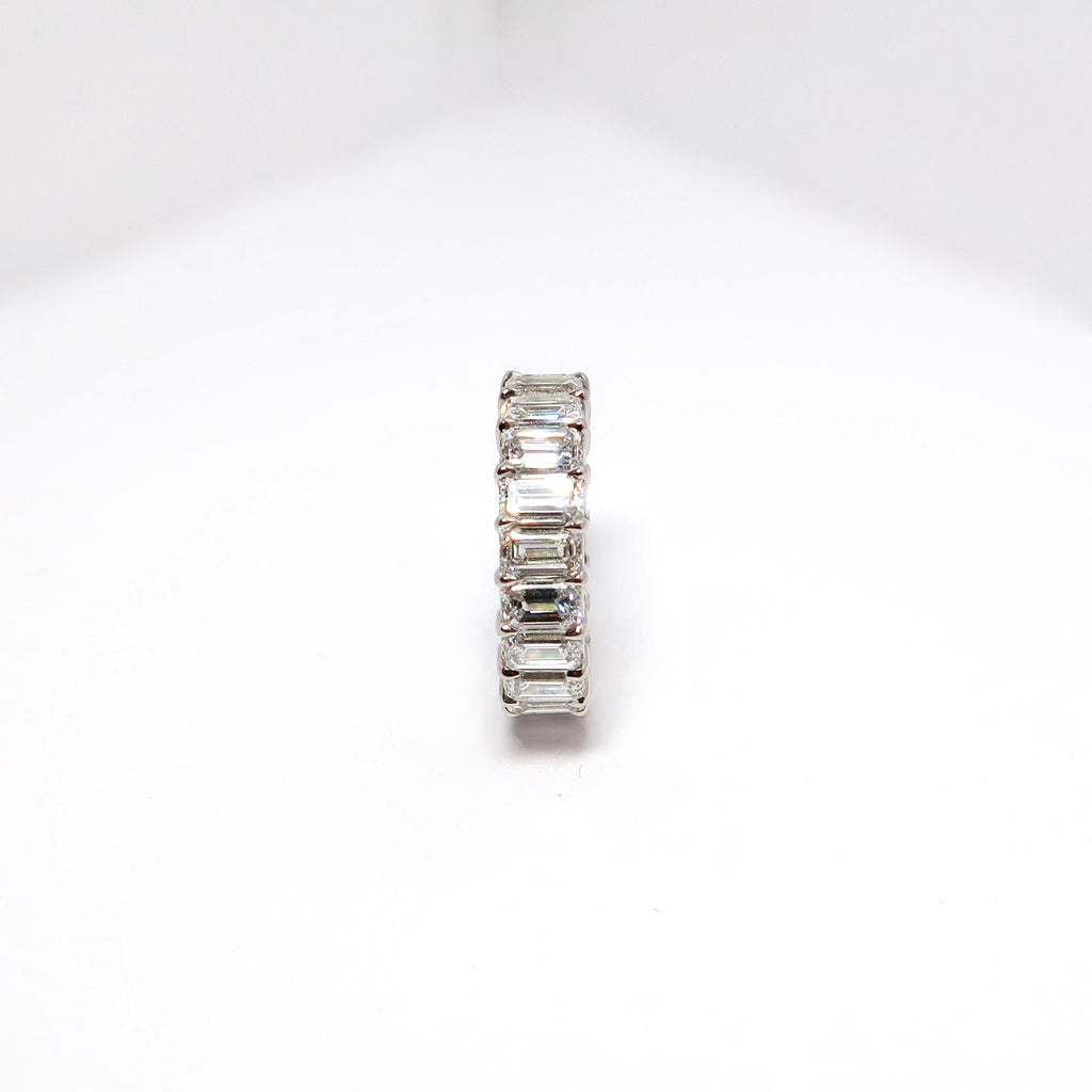 Platinum & Diamond Eternity Band