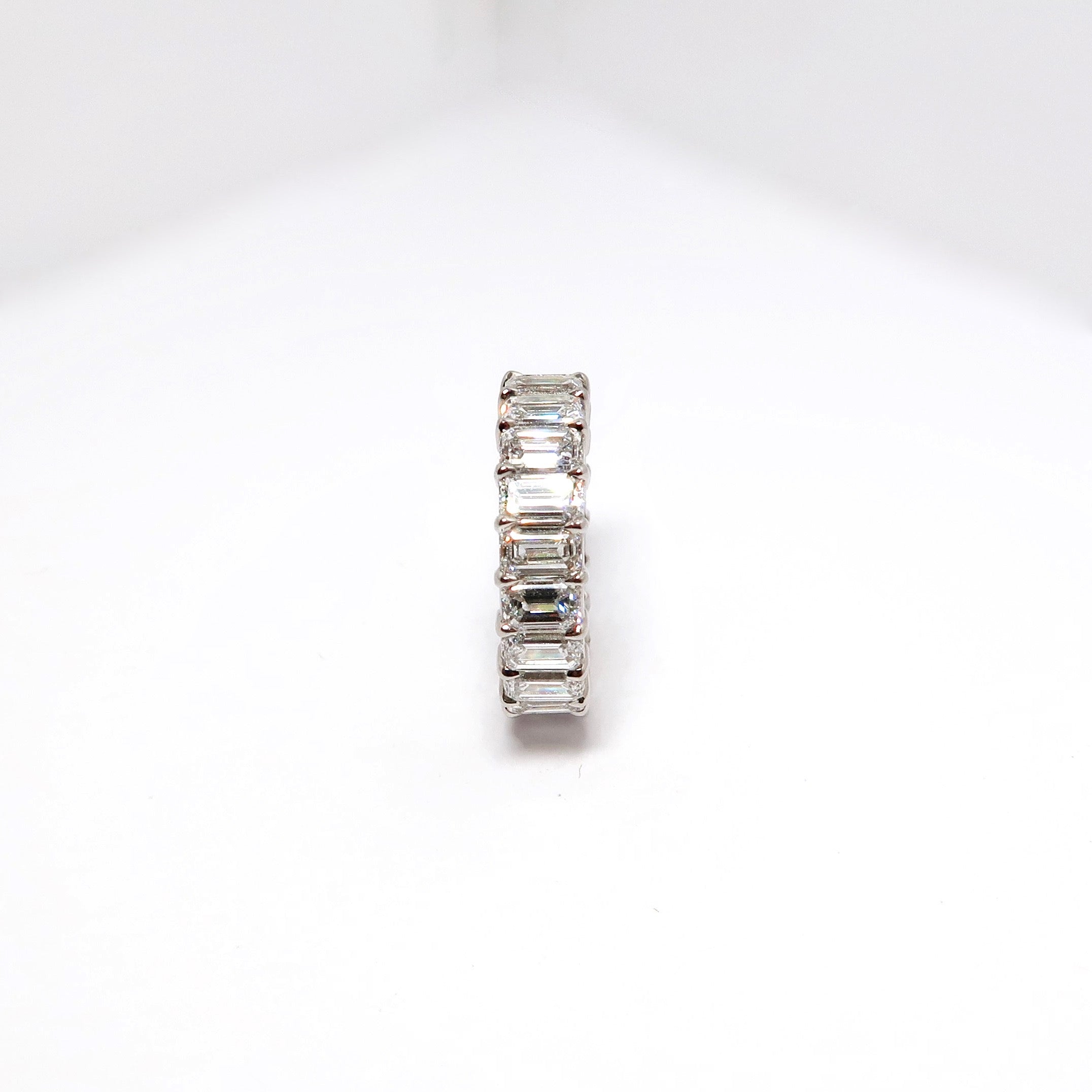 Platinum & Diamond Eternity Band