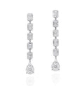 18kt White Gold Illusion Diamond