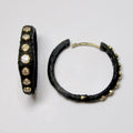 Pebble Bold Hinged Hoops