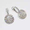 18k White Gold Diamond (Drop-Dangle) Earrings