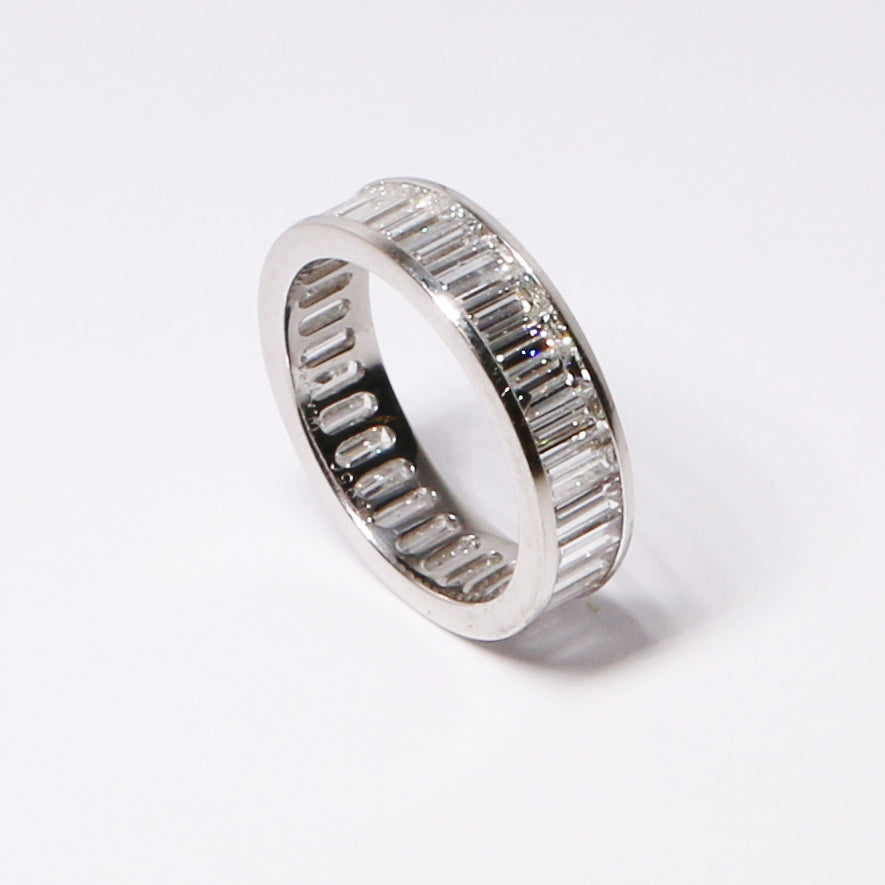 Channel Set Diamond Eternity Band