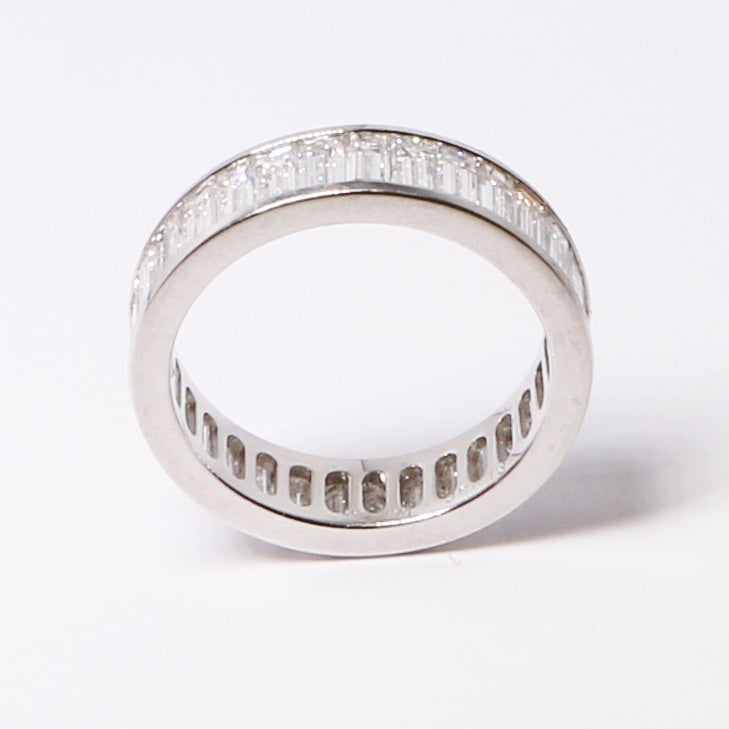 Channel Set Diamond Eternity Band