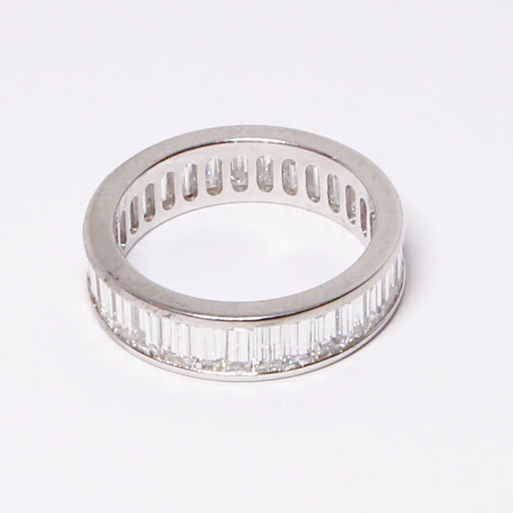 Channel Set Diamond Eternity Band