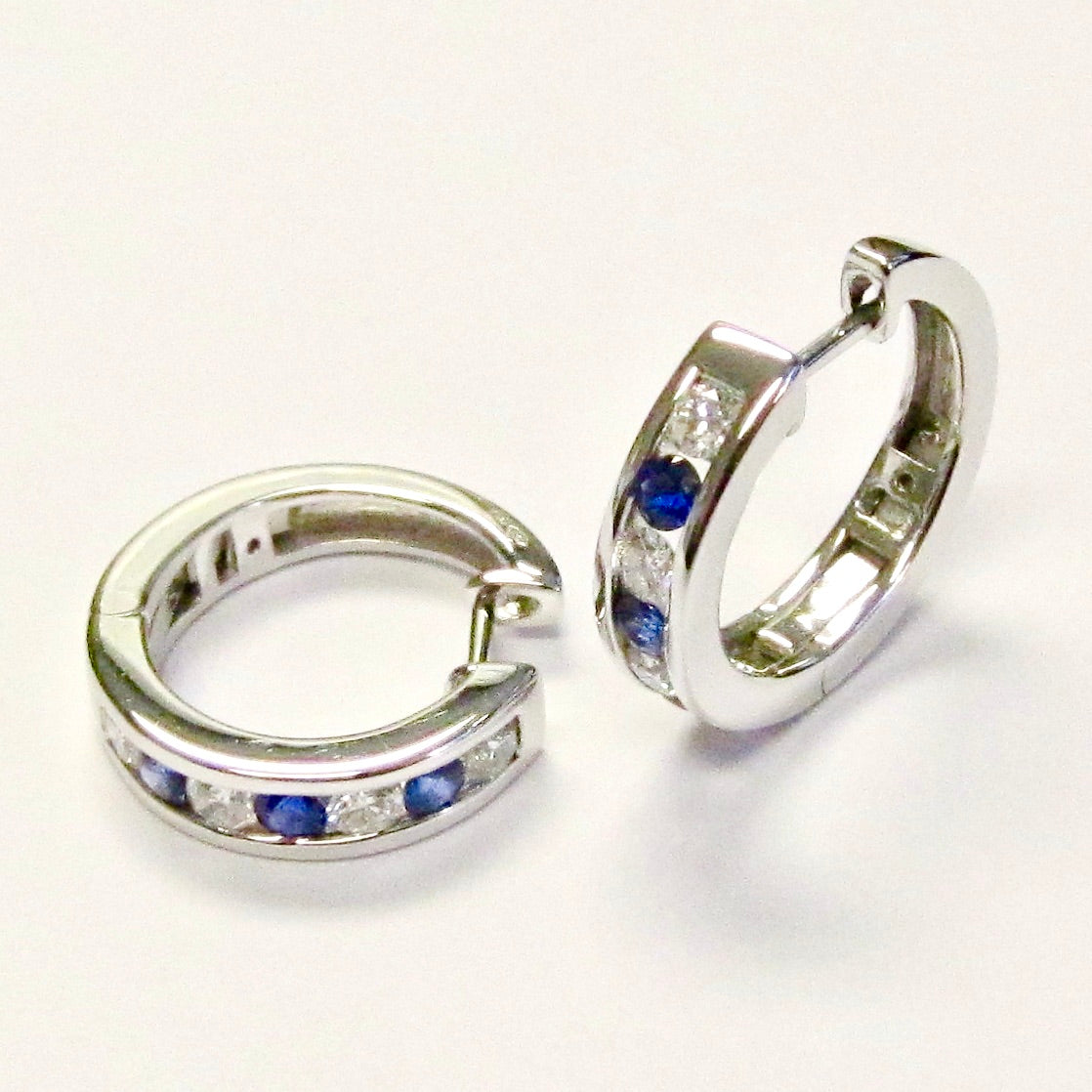 White Gold Earrings