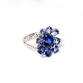 Sapphire & Diamond Ring
