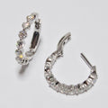 In/Out Diamond Hoops