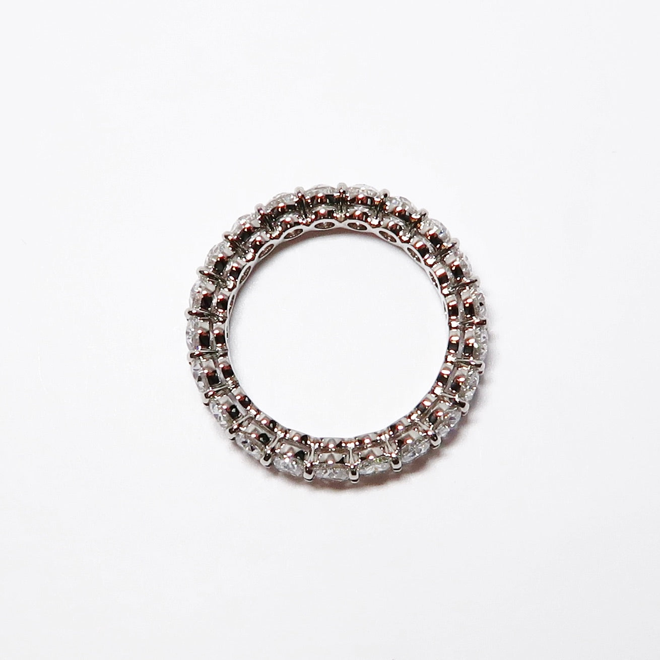 Oval Diamond Eternity Band