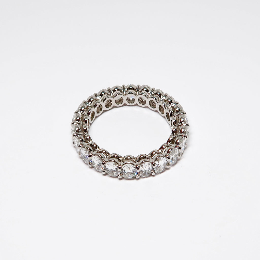 Oval Diamond Eternity Band