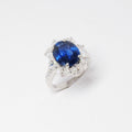 Sapphire & Diamond Ring