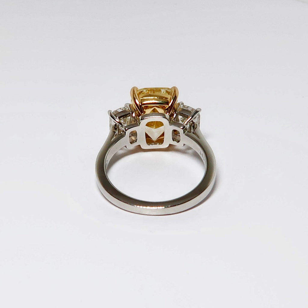 Fancy Yellow Diamond Ring