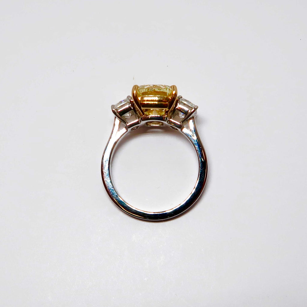 Fancy Yellow Diamond Ring