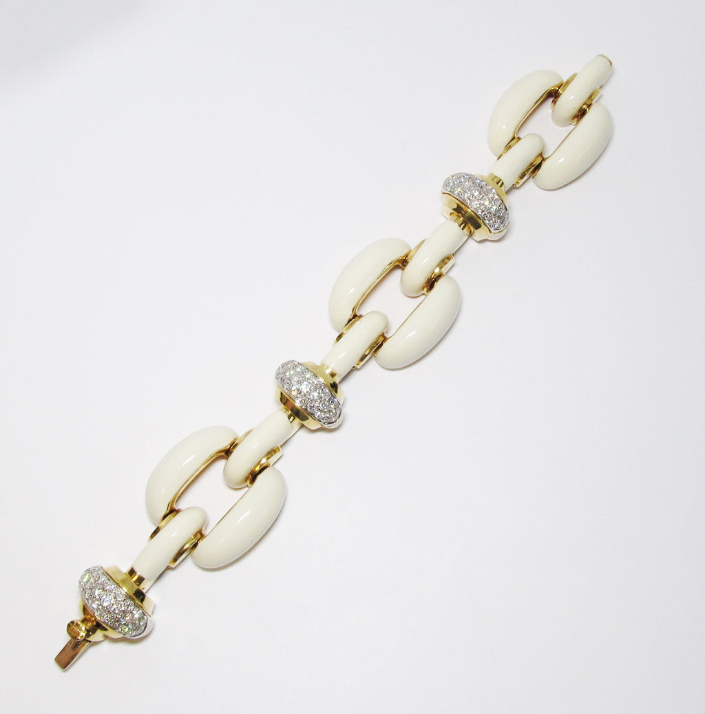 Yellow Gold & Diamonds Bracelet