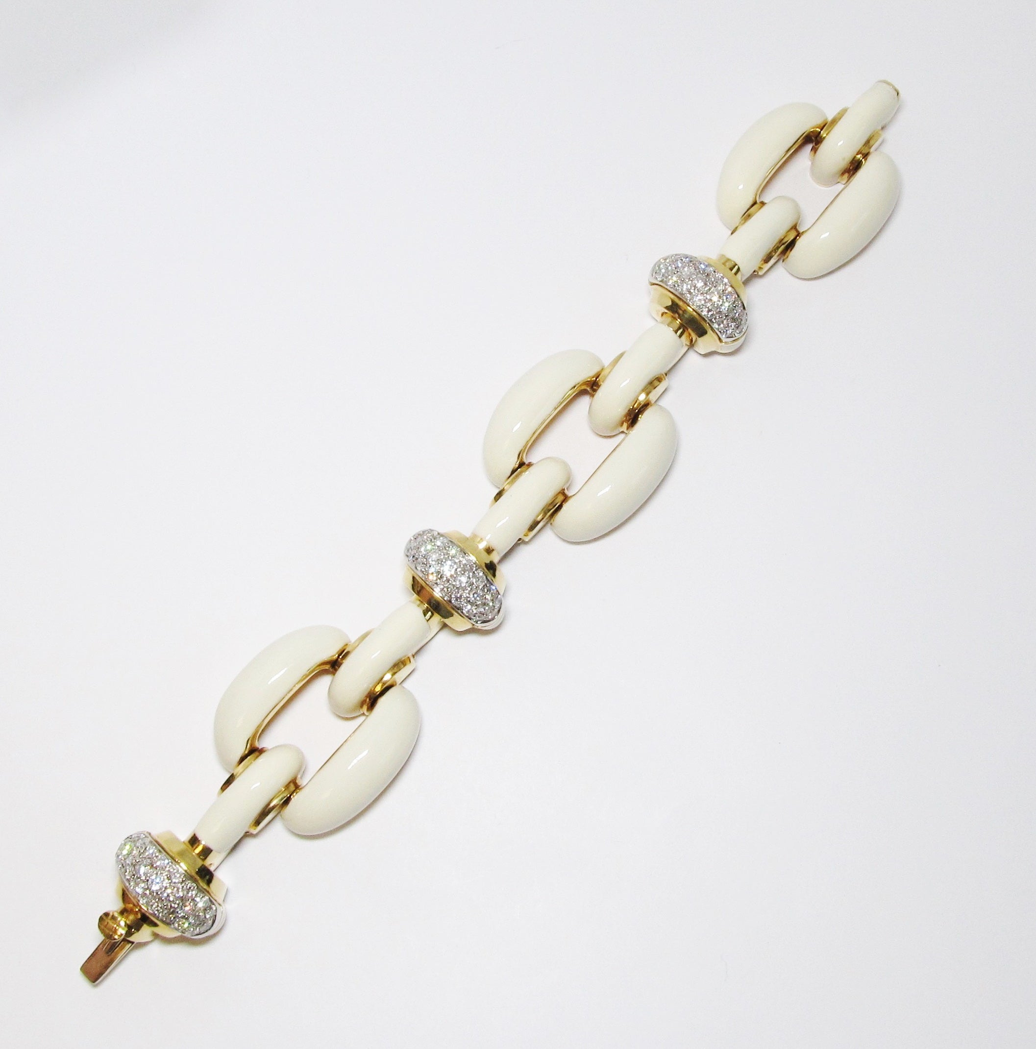 Yellow Gold & Diamonds Bracelet