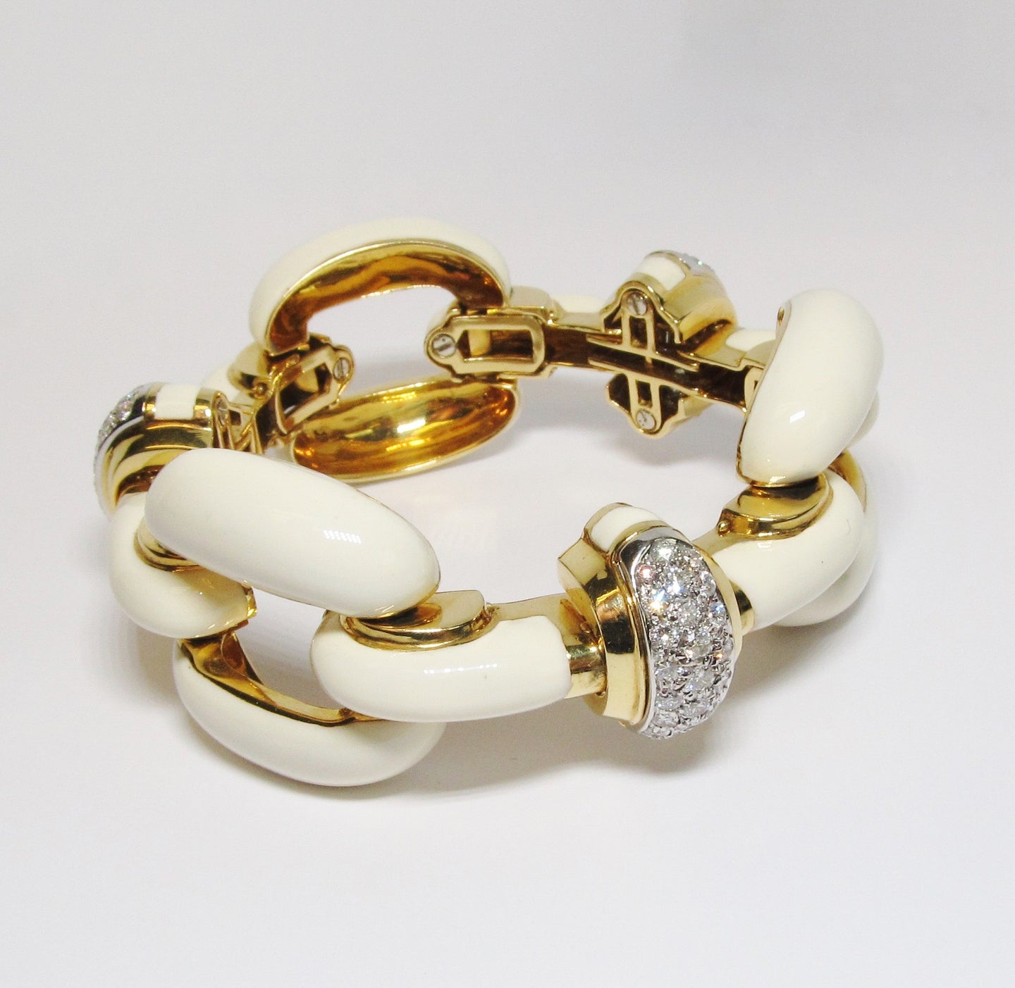 Yellow Gold & Diamonds Bracelet