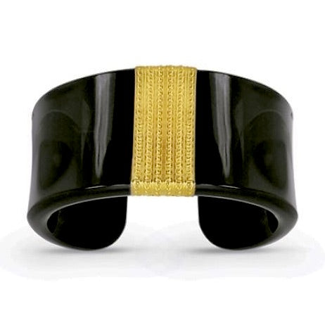 18k Yellow Gold Bracelet with Plexi