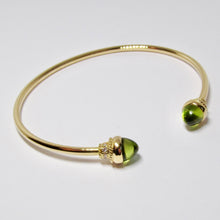 Load image into Gallery viewer, Gold Bracelet with Diamonds and Assorted Gems
