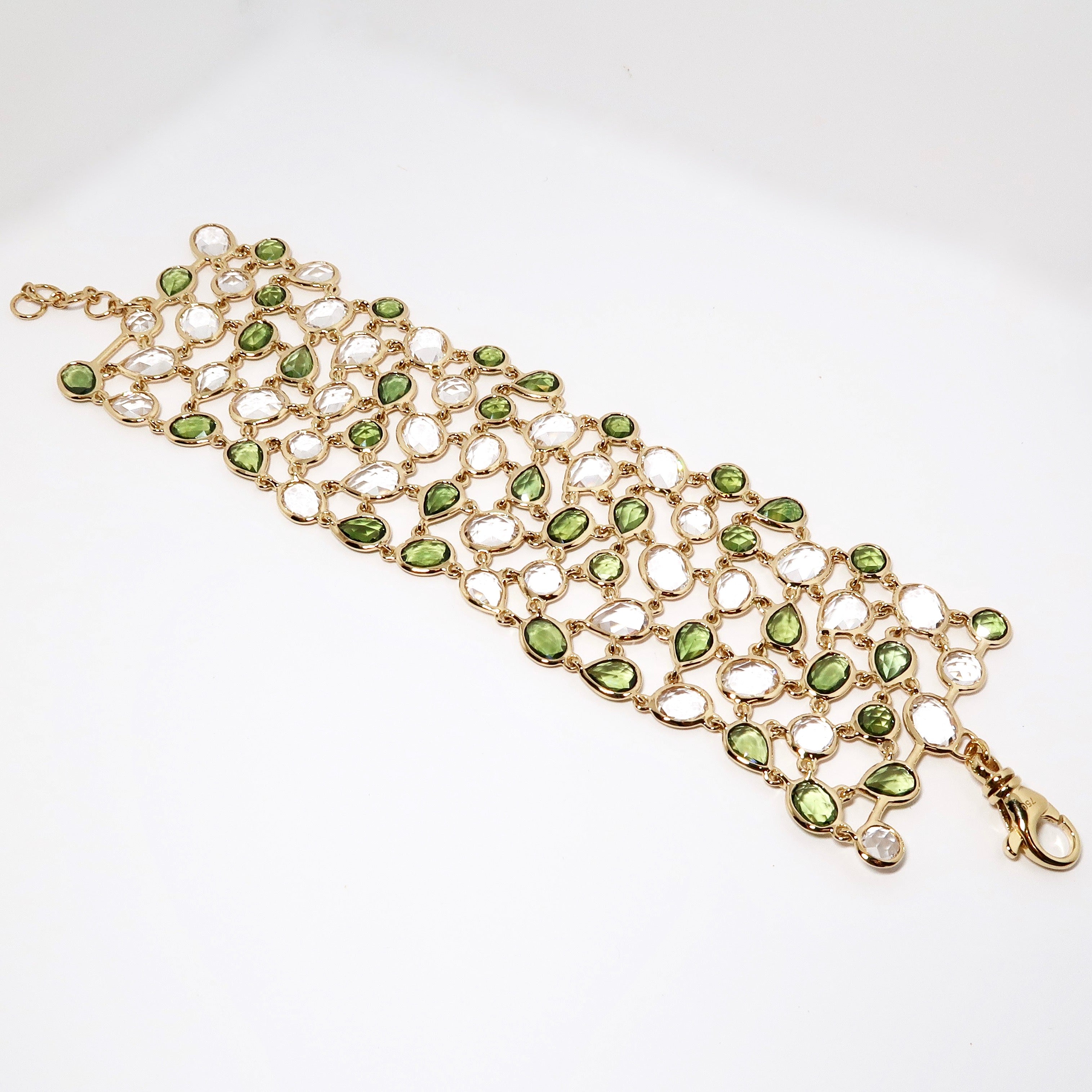 Yellow Gold "Mosaic" Style Bracelet