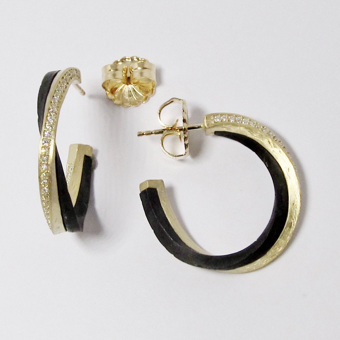 Eclipse Large Hoop Earrings