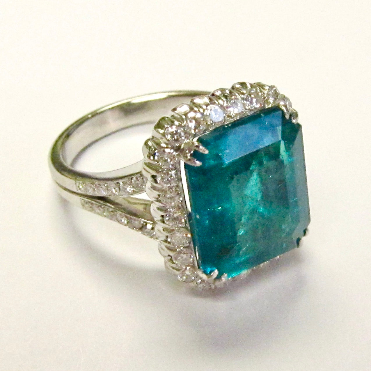 Emerald Cut Emerald Ring