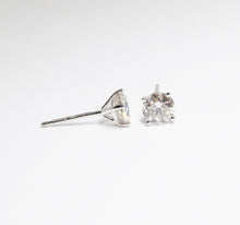 Load image into Gallery viewer, 0.8ctw Diamond Stud Earrings
