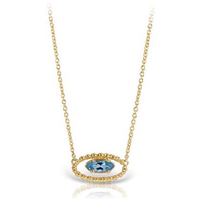 Yellow Gold Pendant Necklace