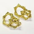 18k Yellow Gold Earrings