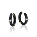 Pebble Small Hinged Hoops