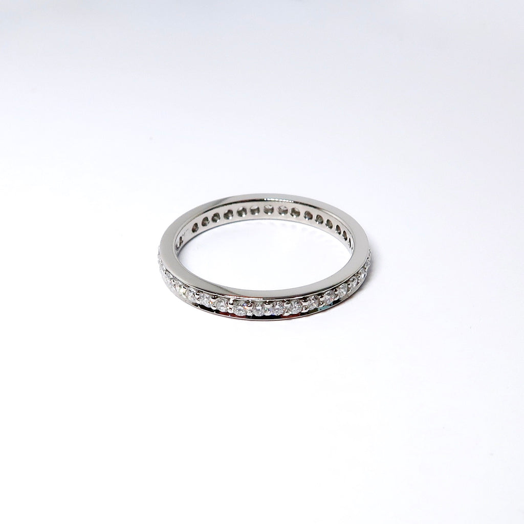 Platinum Diamond Eternity Band