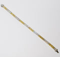 Fancy Color Diamond Block Bracelet