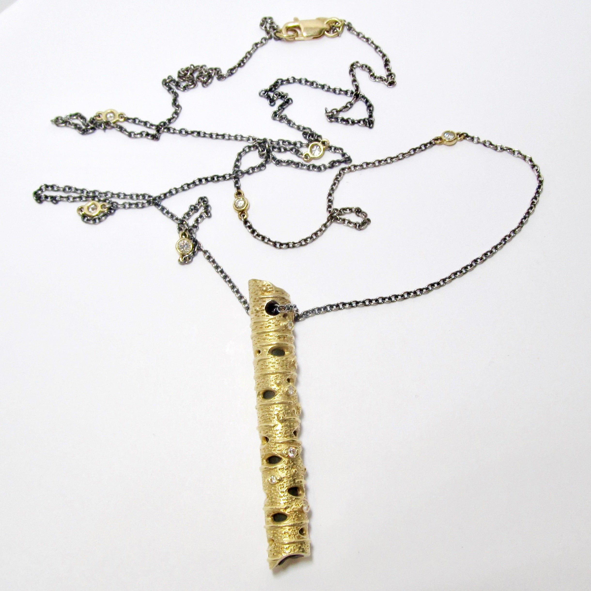 Aspen Thick Stick Layered Pendant