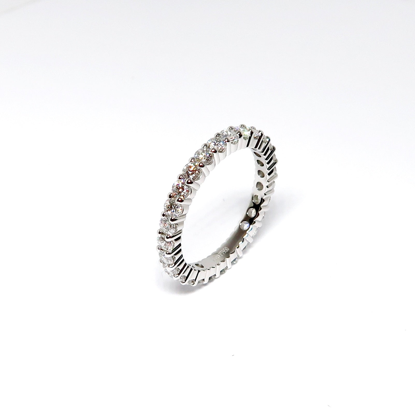 Platinum Diamond Eternity Band